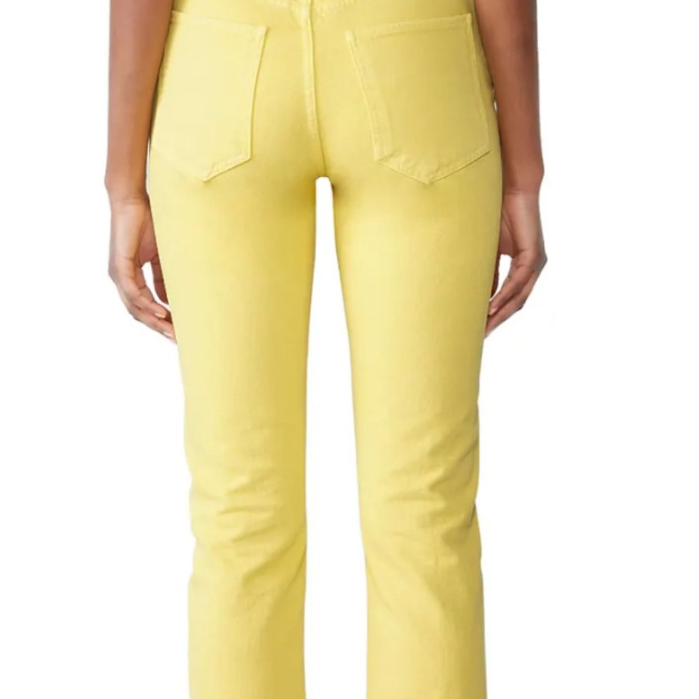 Agolde - Yellow Riley Jeans - Picture 2 of 2